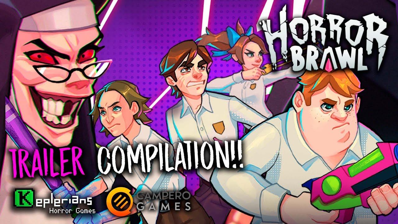 HORROR BRAWL CHARACTER REVEAL COMPILATION смотреть онлайн