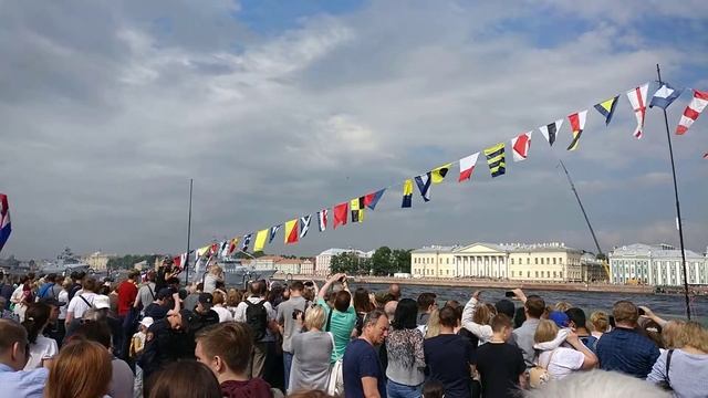 Парад ВМФ 2017 (Репетиция 28 июля) 1 смотреть онлайн