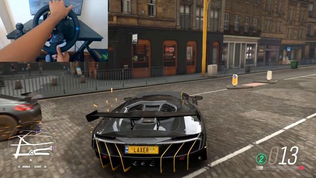 Lamborghini Centenario LP 770-4 | Forza Horizon 4 | Logitech g29 Gameplay смотреть онлайн