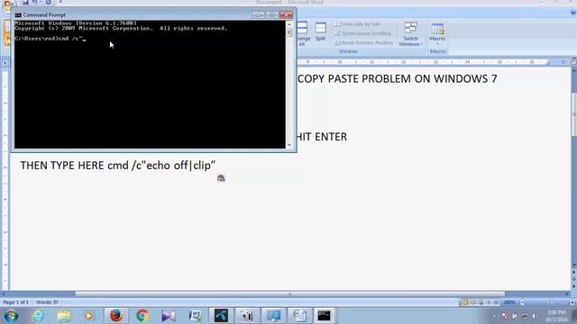 How to fix copy paste problem WINDOWS 7 смотреть онлайн