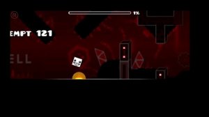 (Mobile) Sakupen Hell 47% (Extreme Demon) | Progress 4# | Geometry Dash