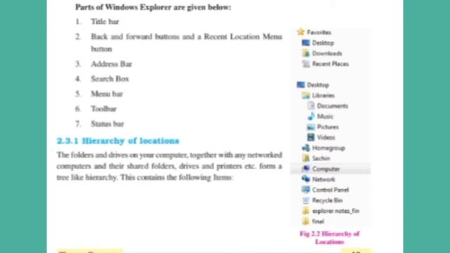 Chapter 2 Windows Explorer Lecture 1 Class 7th смотреть онлайн