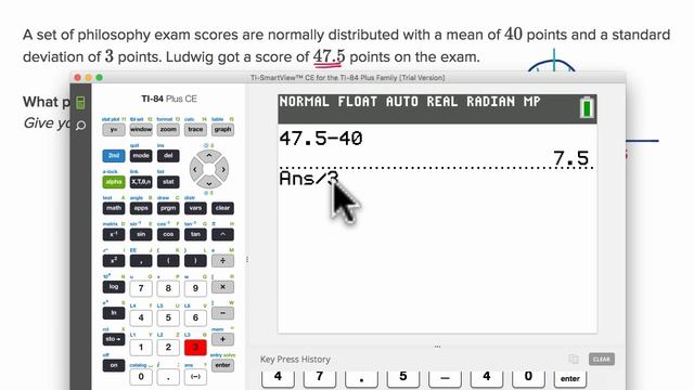 Standard normal table for proportion above | AP Statistics | Khan Academy смотреть онлайн