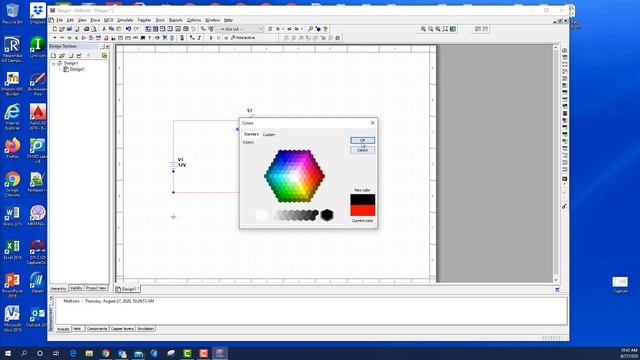 Multisim Basics - Download, Install, and Build First Circuit смотреть онлайн
