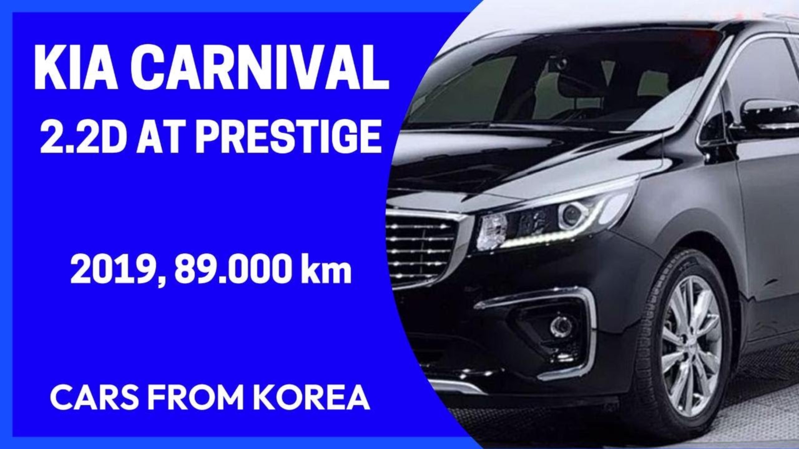 KIA CARNIVAL 2.2D AT PRESTIGE. Осмотр и покупка в Ю.Корее. Детали в описании! смотреть онлайн
