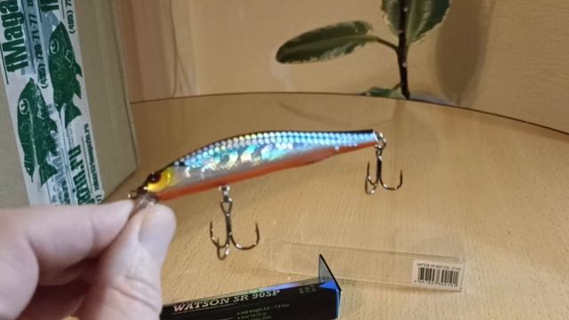 Распаковка посылки с воблером TsuYoki Watson SR 90SP по заказу Fmagazin смотреть онлайн