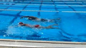 TI Coach Terry and Coach Mat Freestyle Sync Swim