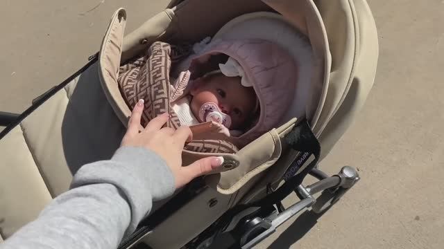 VLOG прогулка с новой коляской, очень много обновок!!!A walk with a new stroller | lots of updates!! смотреть онлайн