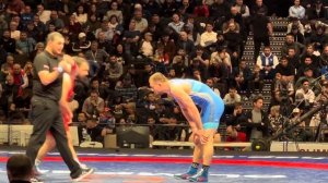 97кг. Бронзовый финал: Джагаев (Осетия) - Овсянников (Красноярск)