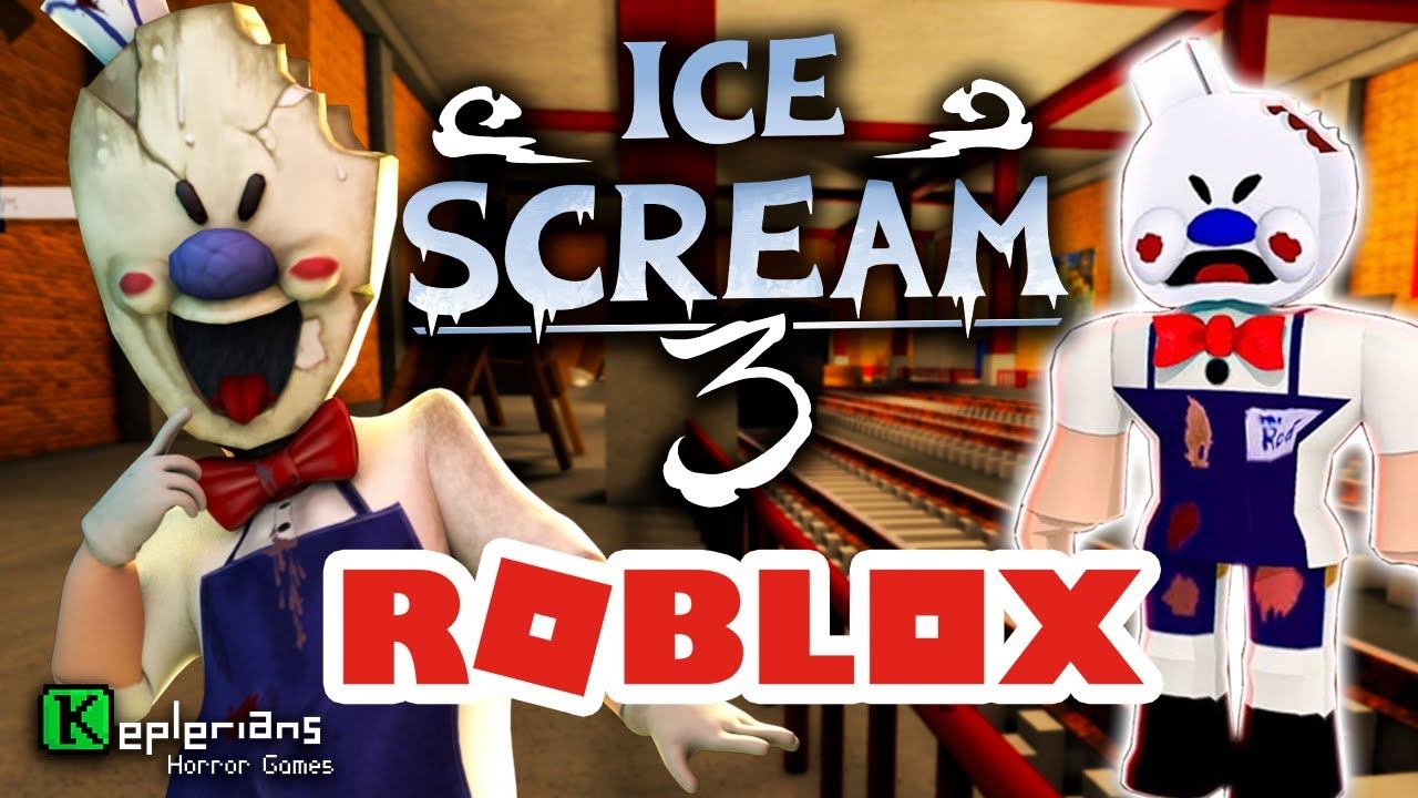 Keplerians TEAM Playing ICE SCREAM 3 In ROBLOX | Keplerians CHALLENGE