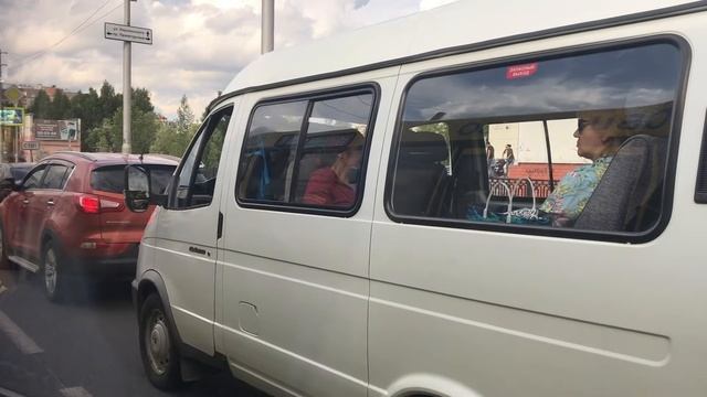 В автобусе от 20.08.2022 В 836 РС 186 МАЗ-103.486 Маршрут 19 смотреть онлайн