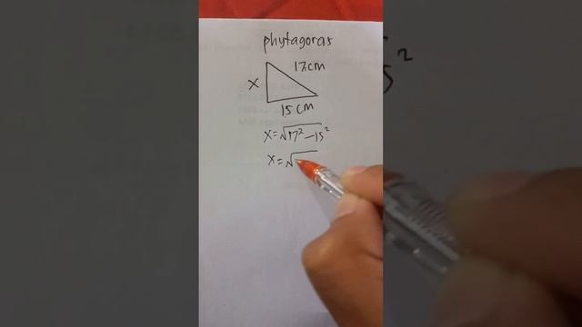 PHYTAGORAS MENGHITUNG TINGGI SEGITIGA JIKA SISI MIRING 17 cm ALAS 15 cm смотреть онлайн