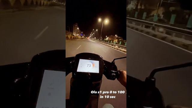 Ola S1 Pro Acceleration (0 - 100 km) in 10 Sec смотреть онлайн