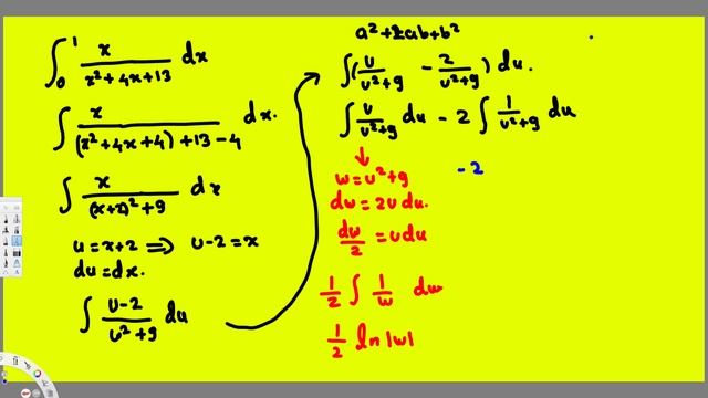x/x^2+4x+13 - Integration - Integral Calculus смотреть онлайн