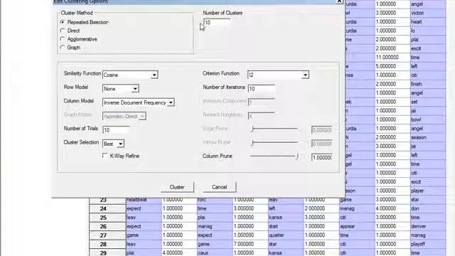 How to use gCluto to run clustering?(cc) смотреть онлайн