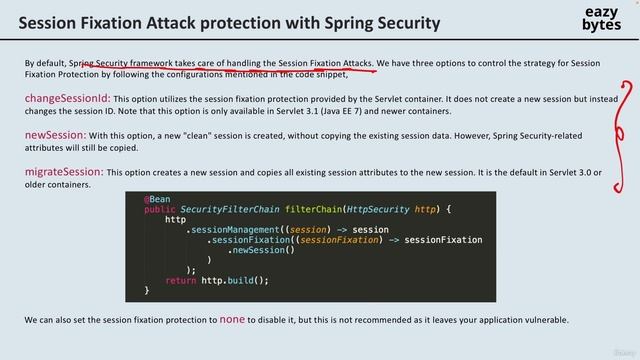 064 Session Fixation Attack protection with Spring Security смотреть онлайн