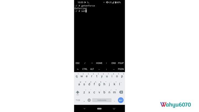 Belajar Shell Android : getenforce/Setenforce смотреть онлайн