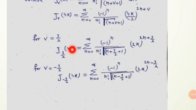 Lecture 21 part 2,Bessel's differential equations and Bessel's function in ODE Related examples смотреть онлайн