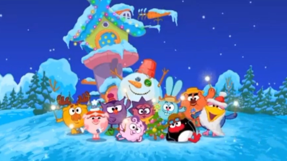 Переозвучка Смешариков 4 серия 1 сезон 