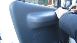 Замена личинки замка на газели Некст