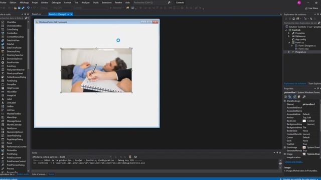 PictureBox avec event clic et messageBox en C# смотреть онлайн