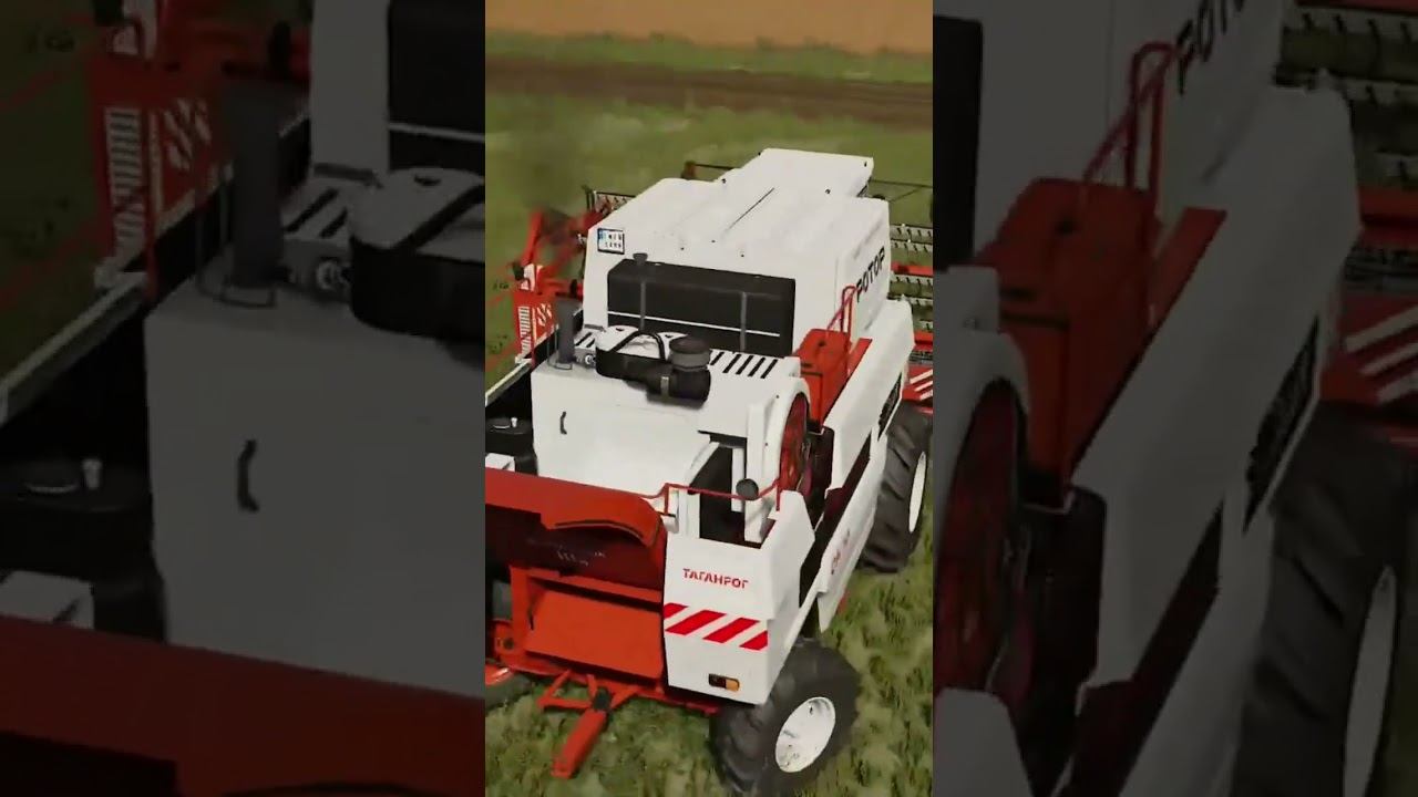 Зерноуборочный комбайн РОТОР, который не стали выпускать. #fs22 смотреть онлайн