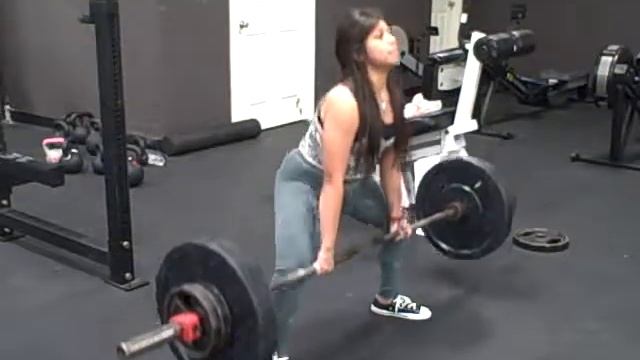 Genesis Zamora 105 (Raw Teen) Deadlift for Reps Training 9/28/18 set 3 смотреть онлайн