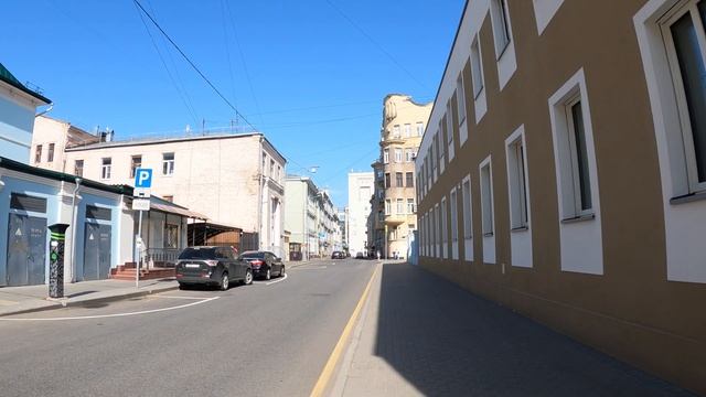 Гусятников переулок | Прогулки по центру Москвы смотреть онлайн