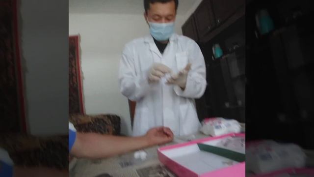 Зертеулер үшін көк тамырдан қан алу. Нұрсеиітов Нұрдәулет 129ЖМ смотреть онлайн