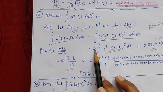 47. Beta Gamma integrals in tamil | Integral calculus | Part - 2 | Engineering needs смотреть онлайн