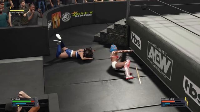 Forbidden Door - Debuting Mercedes Mone vs Skye Blue - Brawl - Universe mode season 2 смотреть онлайн