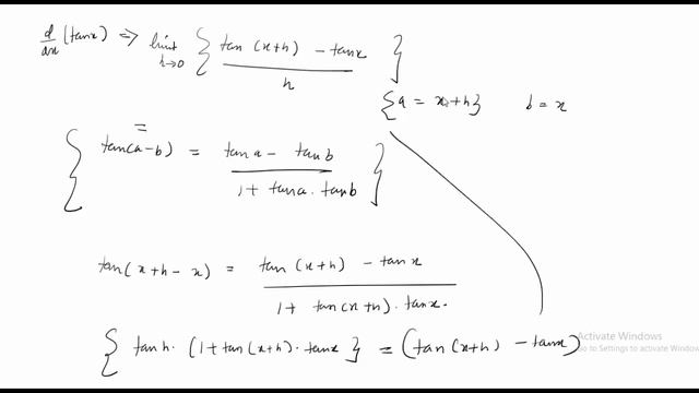 Derivative of Sinx , Cos x and Tan x From Principle Using Limits of Function смотреть онлайн