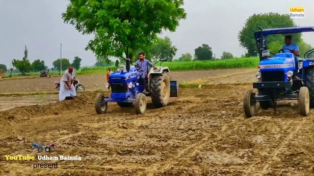 फार्मट्रेक 45 और सोनालिका 35 दोनों में रेस कंपटीशन farmtrac 45 l Sonalika 35 смотреть онлайн