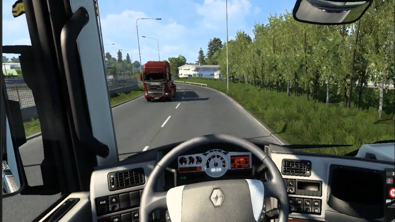 ETS-2 рейс по европе смотреть онлайн