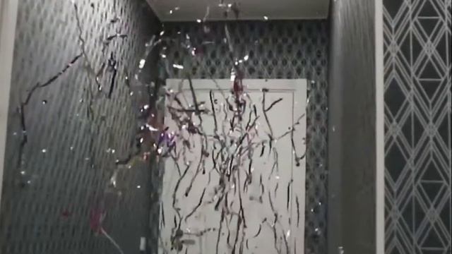 Пневмохлопушка с серпантином металлик. смотреть онлайн
