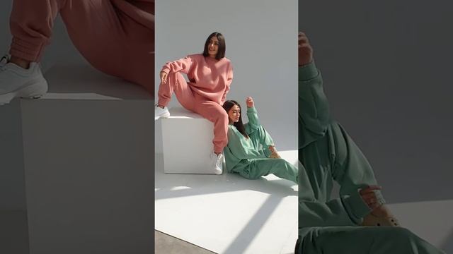 Женский спортивный костюм теплый зимний турецкая трехнитка пинье на флисе в размерах 42-44, 46-48 смотреть онлайн