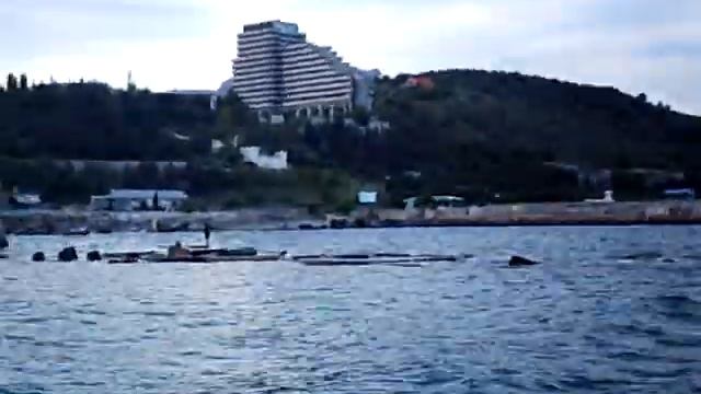 выход в море на"Дельфине" в Алуште смотреть онлайн