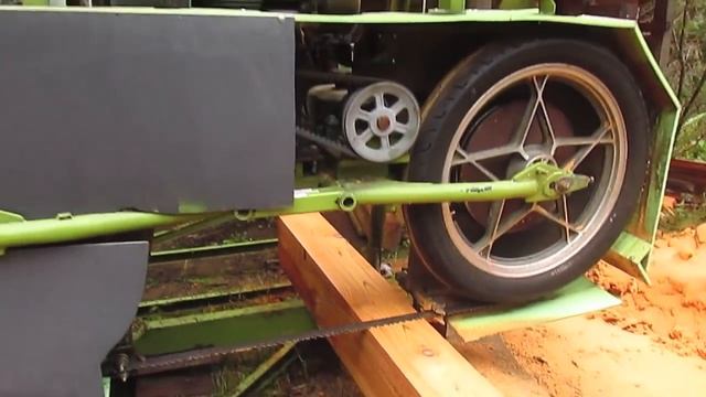 Homemade bandsaw mill смотреть онлайн