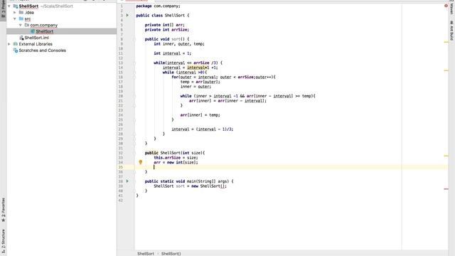11 shellSort 4 смотреть онлайн