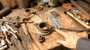 ЗАМЕНА ВЫЖИМНОГО ПОДШИПНИКА МТЗ. КАК СДЕЛАЛ СМАЗКУ ВЫЖИМНОГО. #ремонт