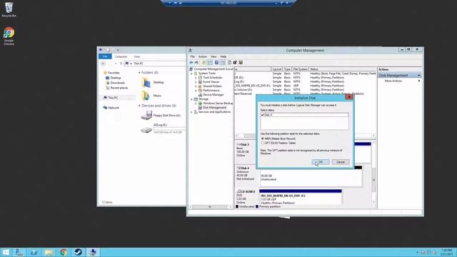 How to Configure a New Hard Drive in Windows (7, 8,10,Server) - Tech Bits смотреть онлайн