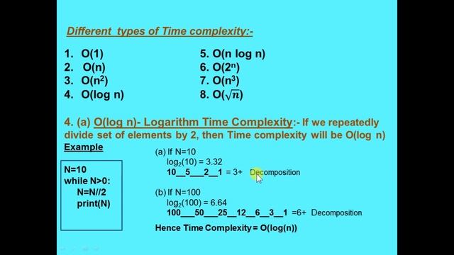 Time Complexity-O(logN),O(NlogN),O(2^N),O(√N ),O(N^3),Binary&Linear Search, Fib&Prime No Time Compl смотреть онлайн