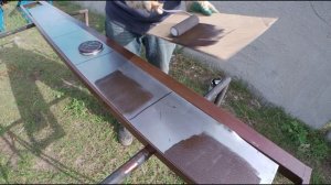 Грунт-эмаль краска 3 в 1 по ржавчине . Как красить , кистью , валиком или караскапультом? Сварной .