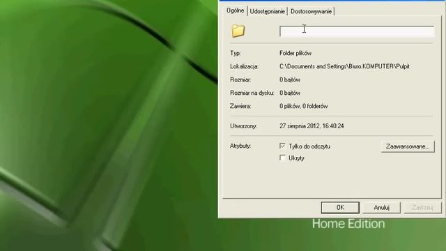 Jak zrobic niewidzialny folder windows xp смотреть онлайн