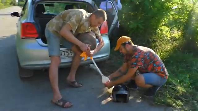 ✅Ракета из огромной 30-ти литровой Колы с Пропаном 😃 Запуск с газом пошел не по плану... Креосан!!! смотреть онлайн