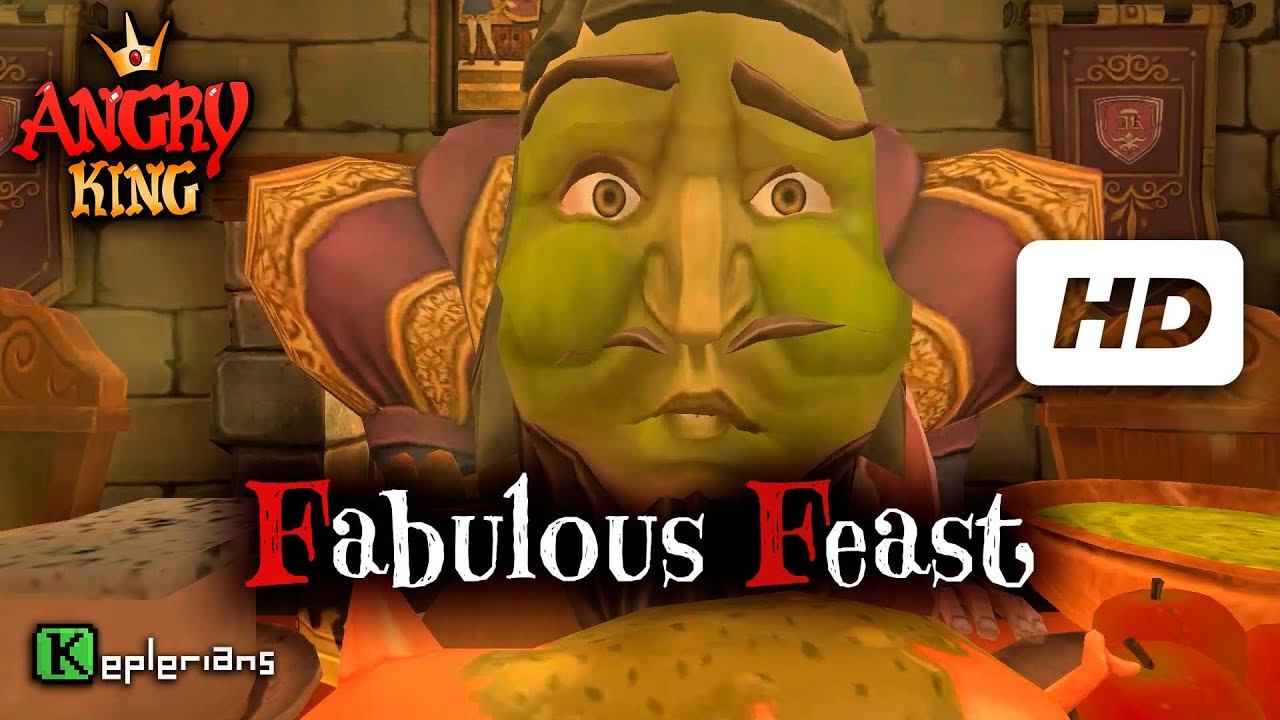 ANGRY KING Full CUTSCENES Fabulous Feast High Definition смотреть онлайн