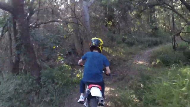 Honda XR100 Trail Ride