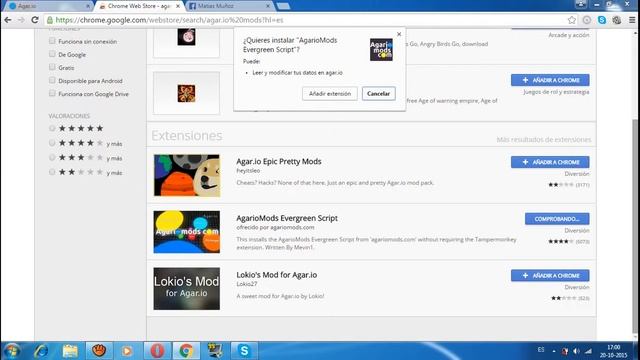 tutorial como intalar mods en agar.io sin registrarse 2015 mes de octubre смотреть онлайн