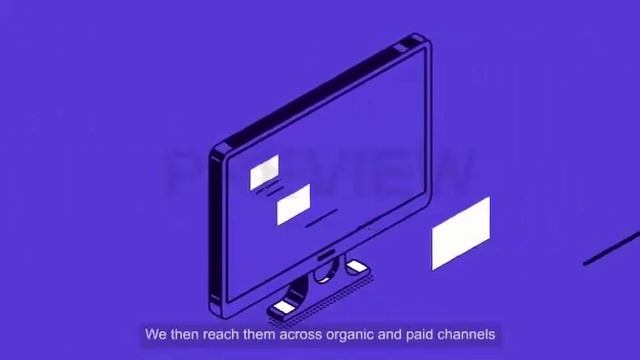 isometric 2d explainer video idea b2b pipeline. смотреть онлайн