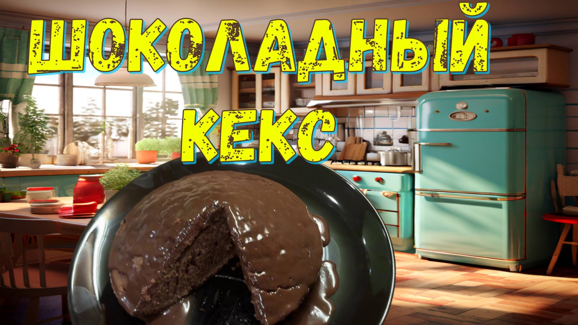 Шоколадный кекс без духовки? Легко! 🍫🔥 Готовим в мультиварке за 50 минут
